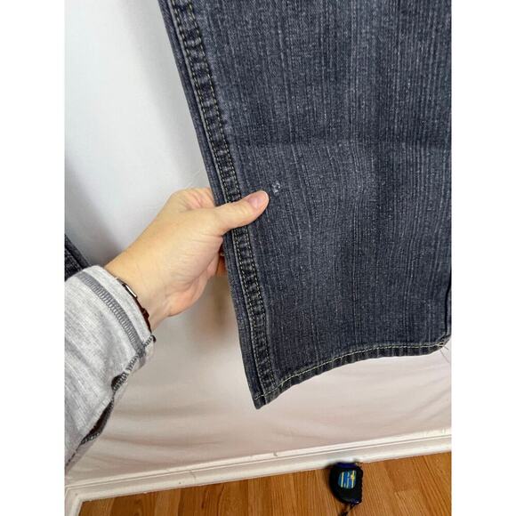 Vintage Enyce Men's  42 Blue Y2K Baggy Wide Leg Skater Hip Hop Style Denim Jeans - Picture 7 of 9